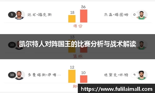 凯尔特人对阵国王的比赛分析与战术解读
